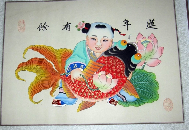 民间传说—杨柳青年画娃娃的灵性
